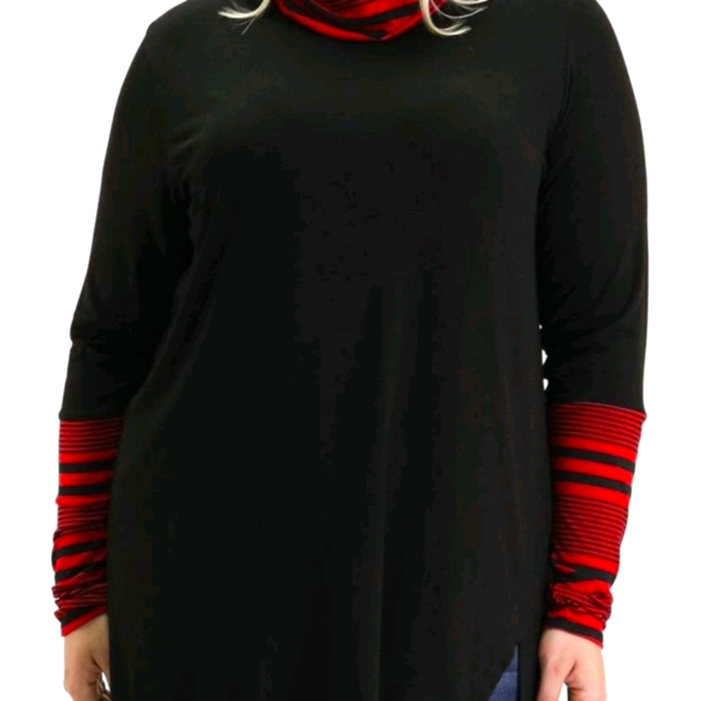 Womens Turtleneck Tunic